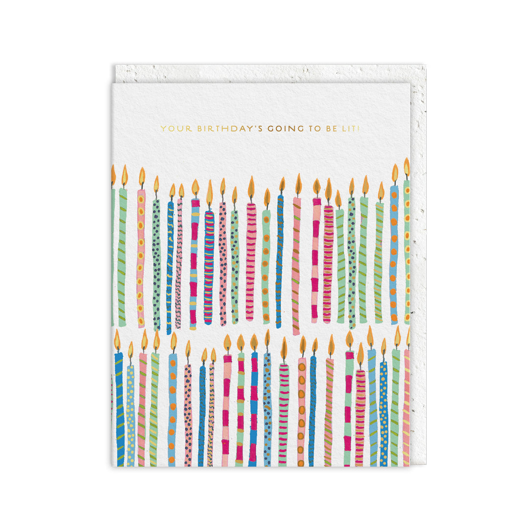 Birthday Candles Greeting Card (14387)