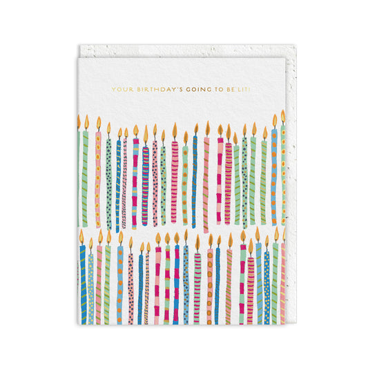 Birthday Candles Greeting Card (14387)