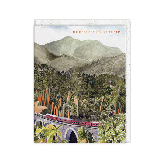 Beauty Up Ahead Greeting Card (14395)