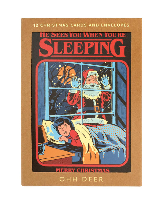 Steven Rhodes Christmas Card Set - Pack of 12