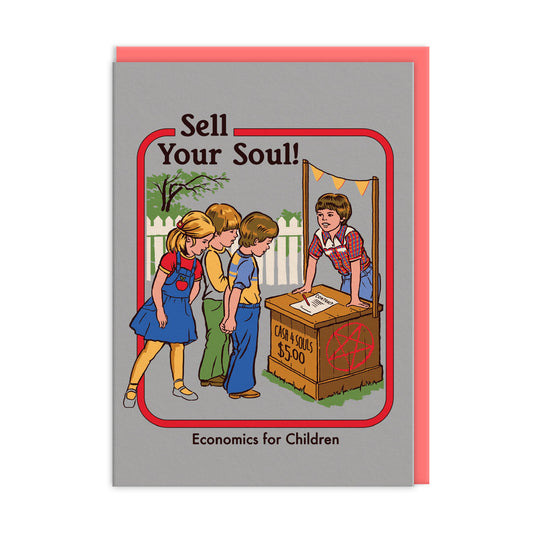 Sell Your Soul Greeting Card (11141)