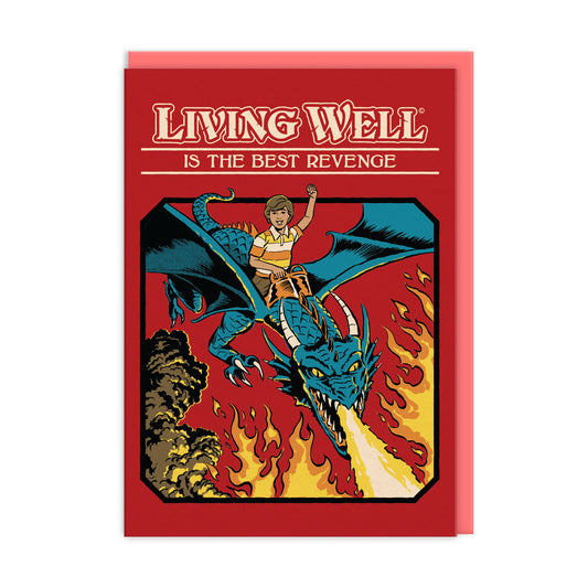 Living Well Greeting Card (11143)
