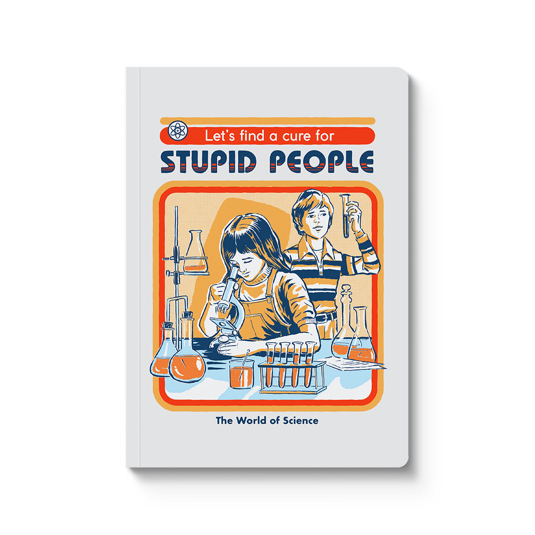 Cure For Stupid People Paperback Notebook (9499)