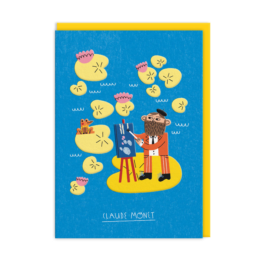 Claude Monet Greeting Card (13638)