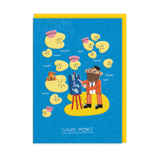 Claude Monet Greeting Card (13638)