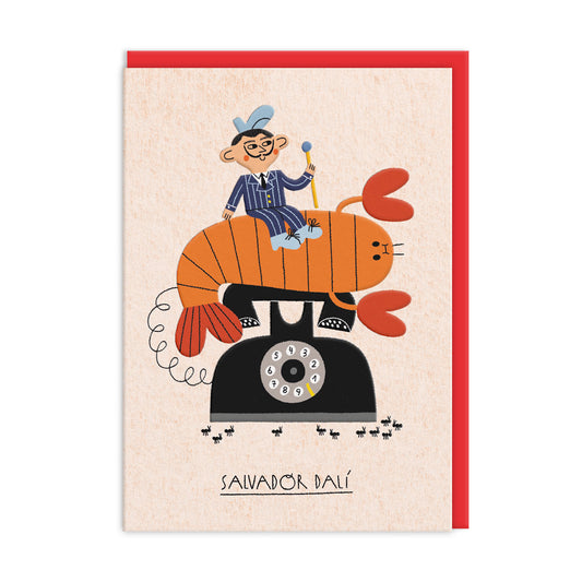 Salvador Dalí Greeting Card (13643)