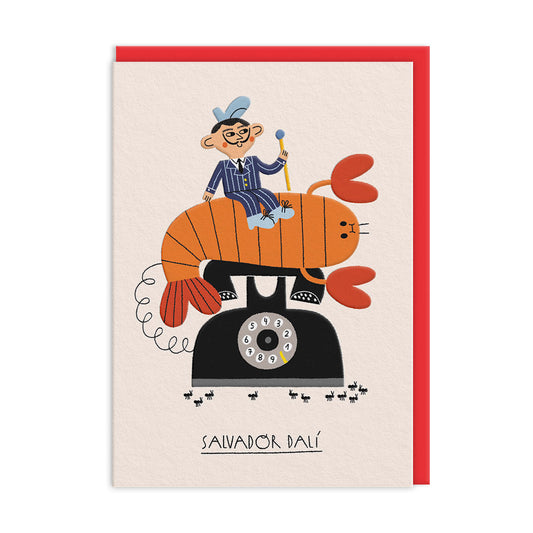 Salvador Dalí Greeting Card (13643)