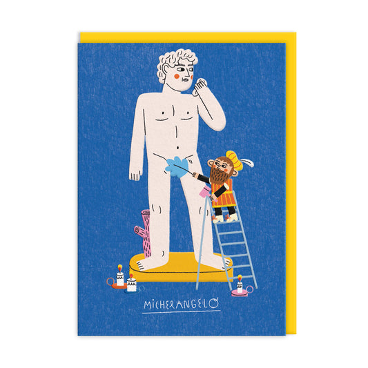 Michelangelo Greeting Card (13646)