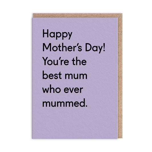 Mummed Greeting Card (14049)