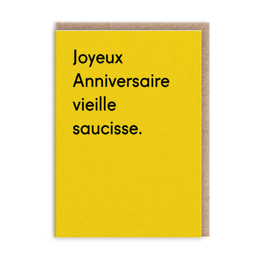 Saucisse Rigolote Greeting Card (14906)