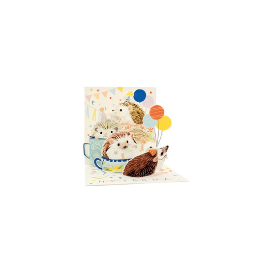 Hedgehog Layered Birthday Card (10646)