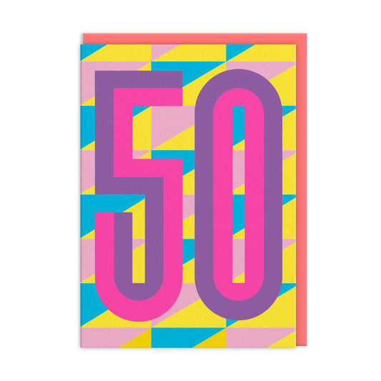 50 Birthday Card (11428)