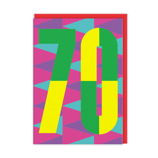 70 Birthday Card (11430)