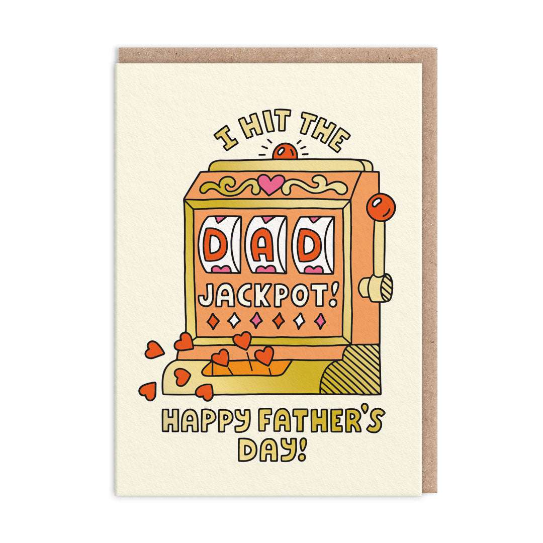 Jackpot Father's Day Card (10811)