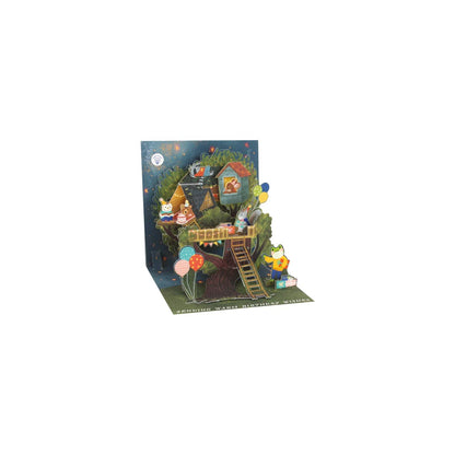 Treehouse Layered Greeting Card (10639)