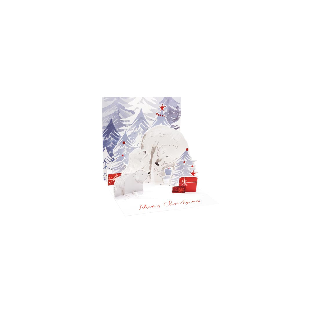 Polar Christmas Layered Greeting Card (11933)