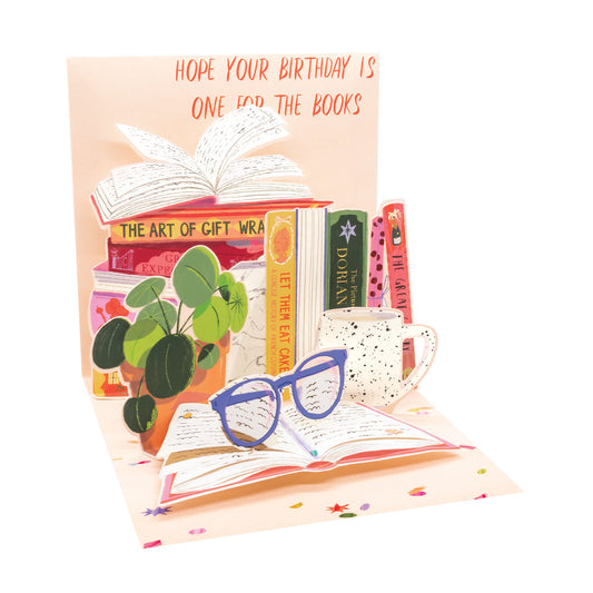 Literary Birthday Treasures: Pop-up Greeting Card (13995)