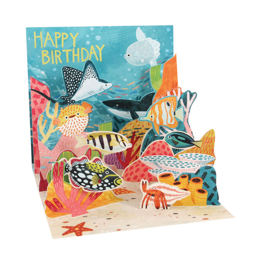 Underwater Treasures: Pop-up Greeting Card (14000)
