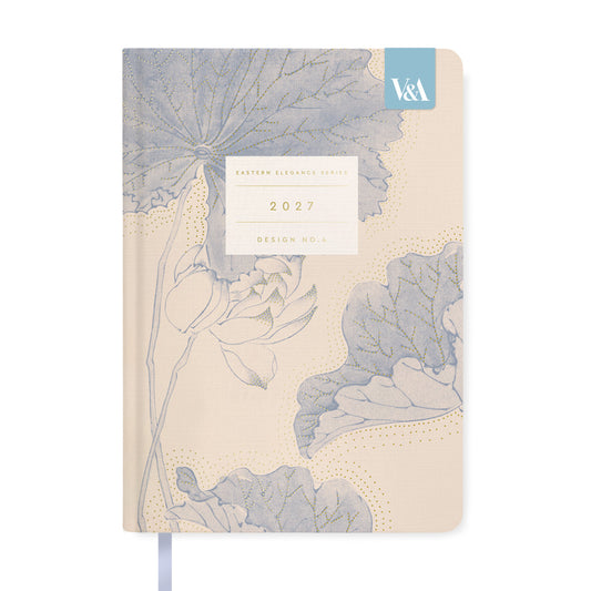 Eastern Elegance Water Lillies Diary (A5) (13746)
