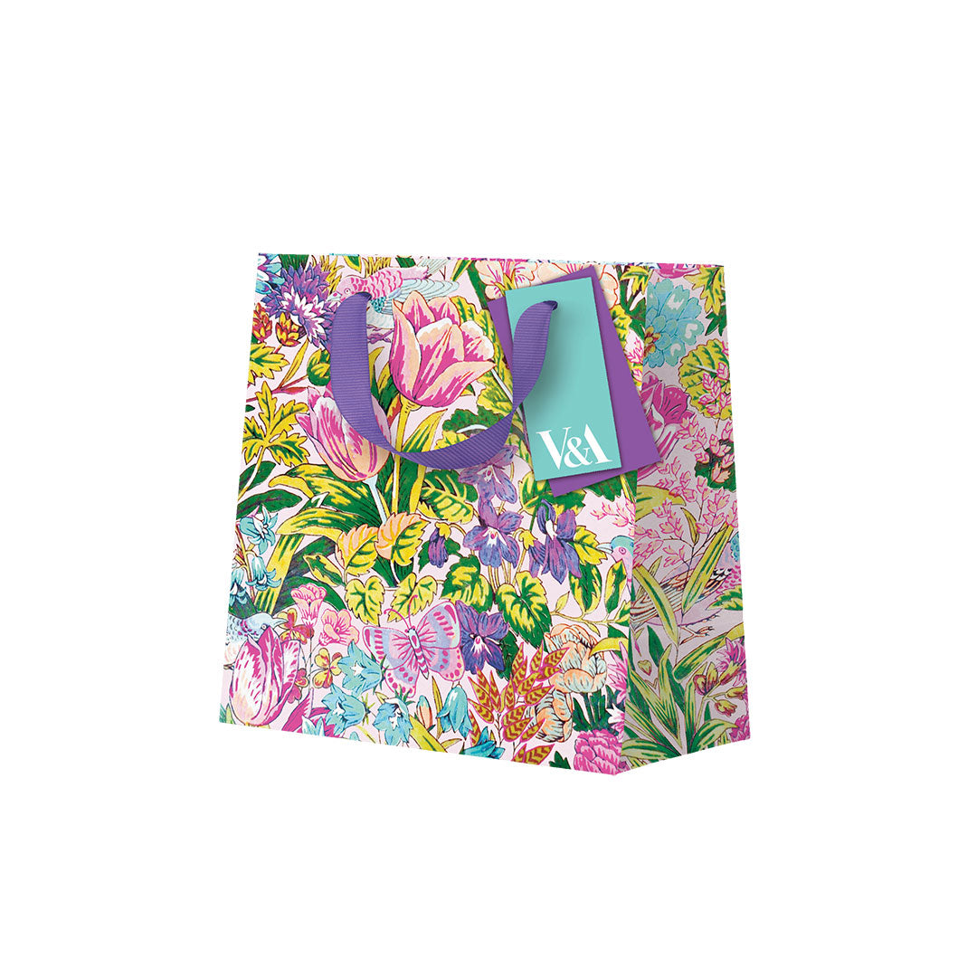 Neon Floral Mawson Tulip Small Gift Bag (12561)