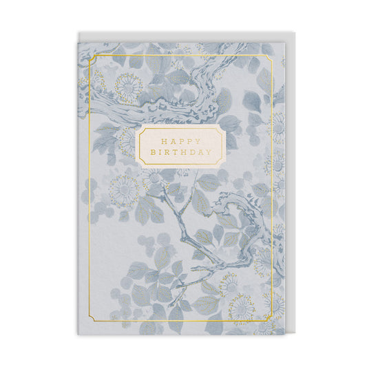 Eastern Elegance Blossom Tree Greeting Card (13619)