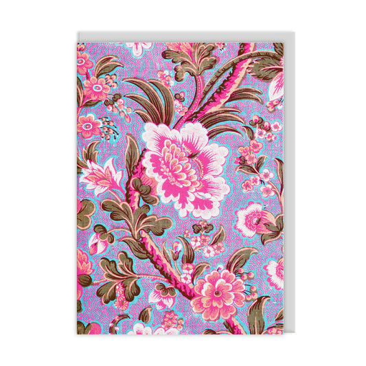 Neon Floral Greeting Card (13760)