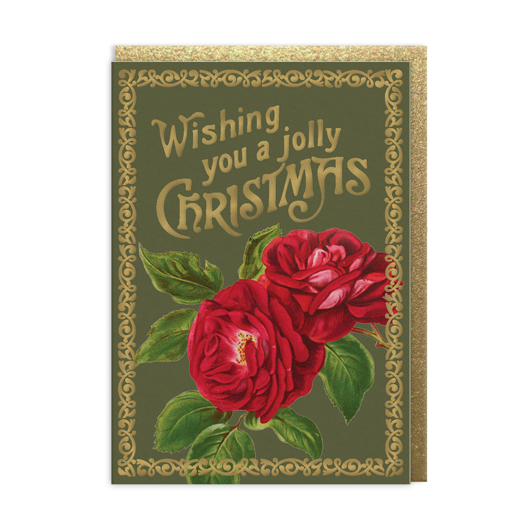 Jolly Christmas Greeting Card (13798)