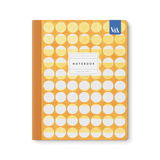 Playful Geometrics Yellow Eclipse Premium Exercise Book (10x8) (12550)