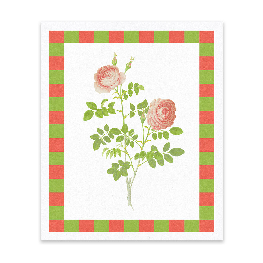 Rose | Riso Print (10x12) | (13284)