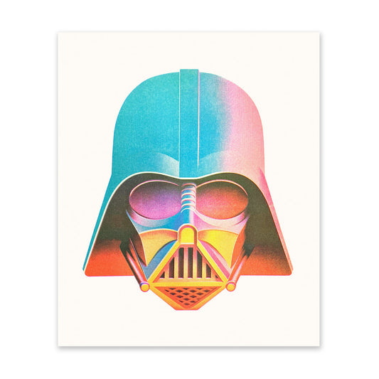 Retro Darth Riso Print (10x12) (10964)