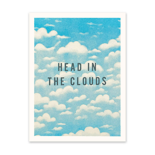 Head In The Clouds Art Print (11057)