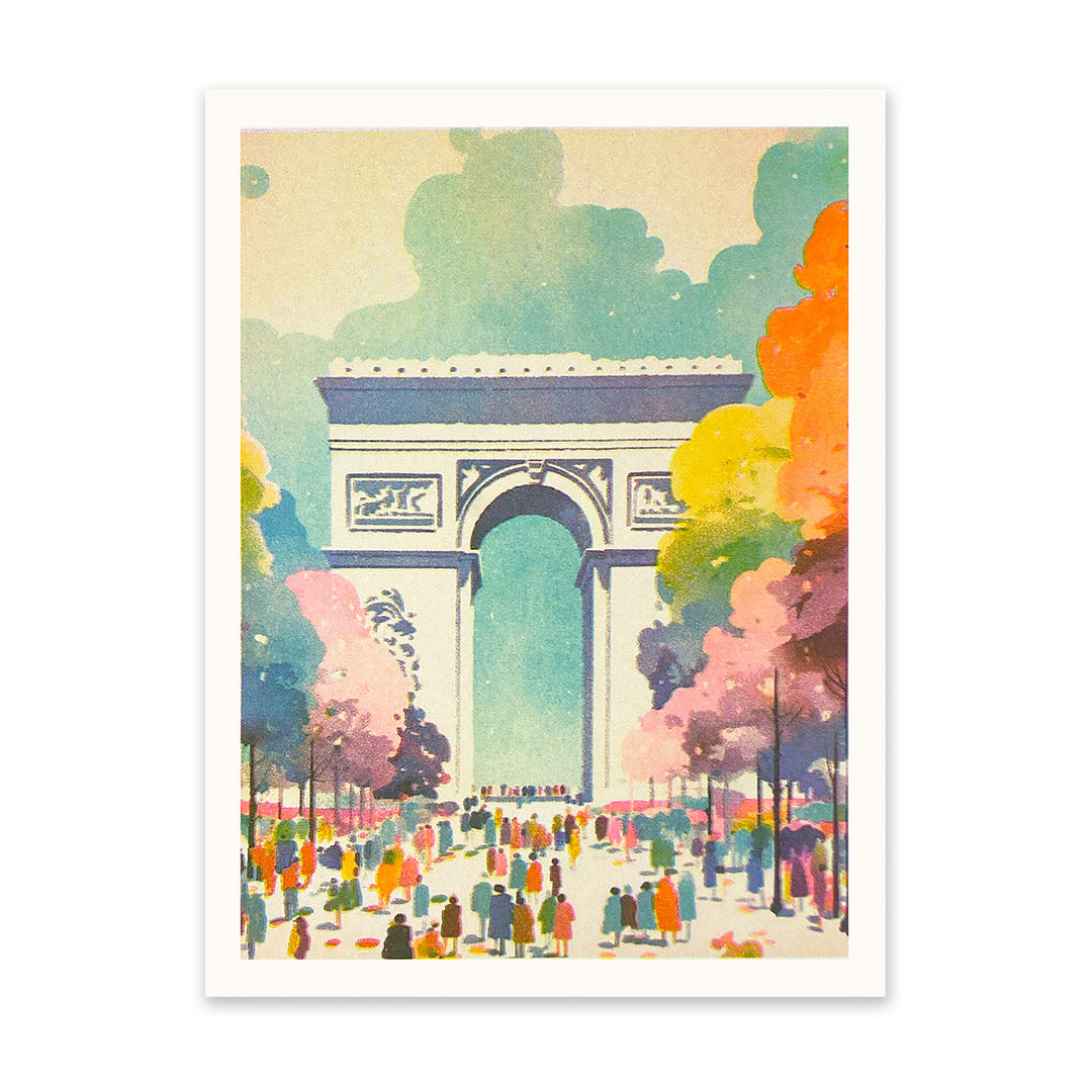 Paris 3 Art Print (11179)