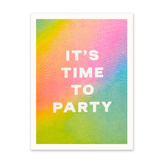 Time To Party Art Print (11278)
