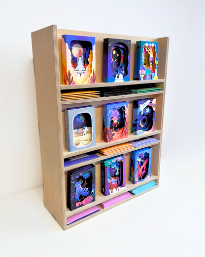 3D Greeting Card Countertop Display - Large (POS10)