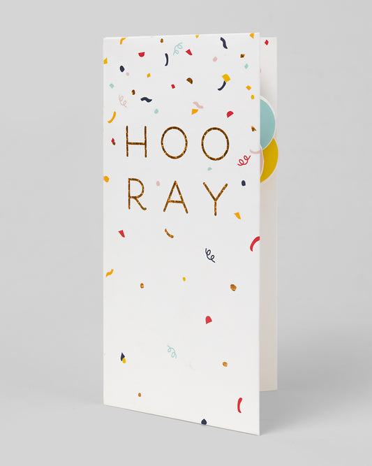 Hooray 3D Layer Greeting Card (9336)