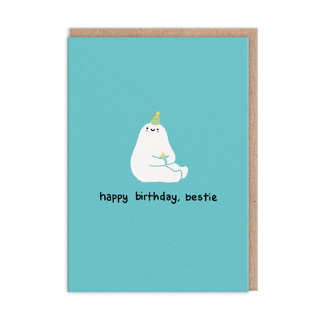 Bestie Happy Birthday Card (7311)