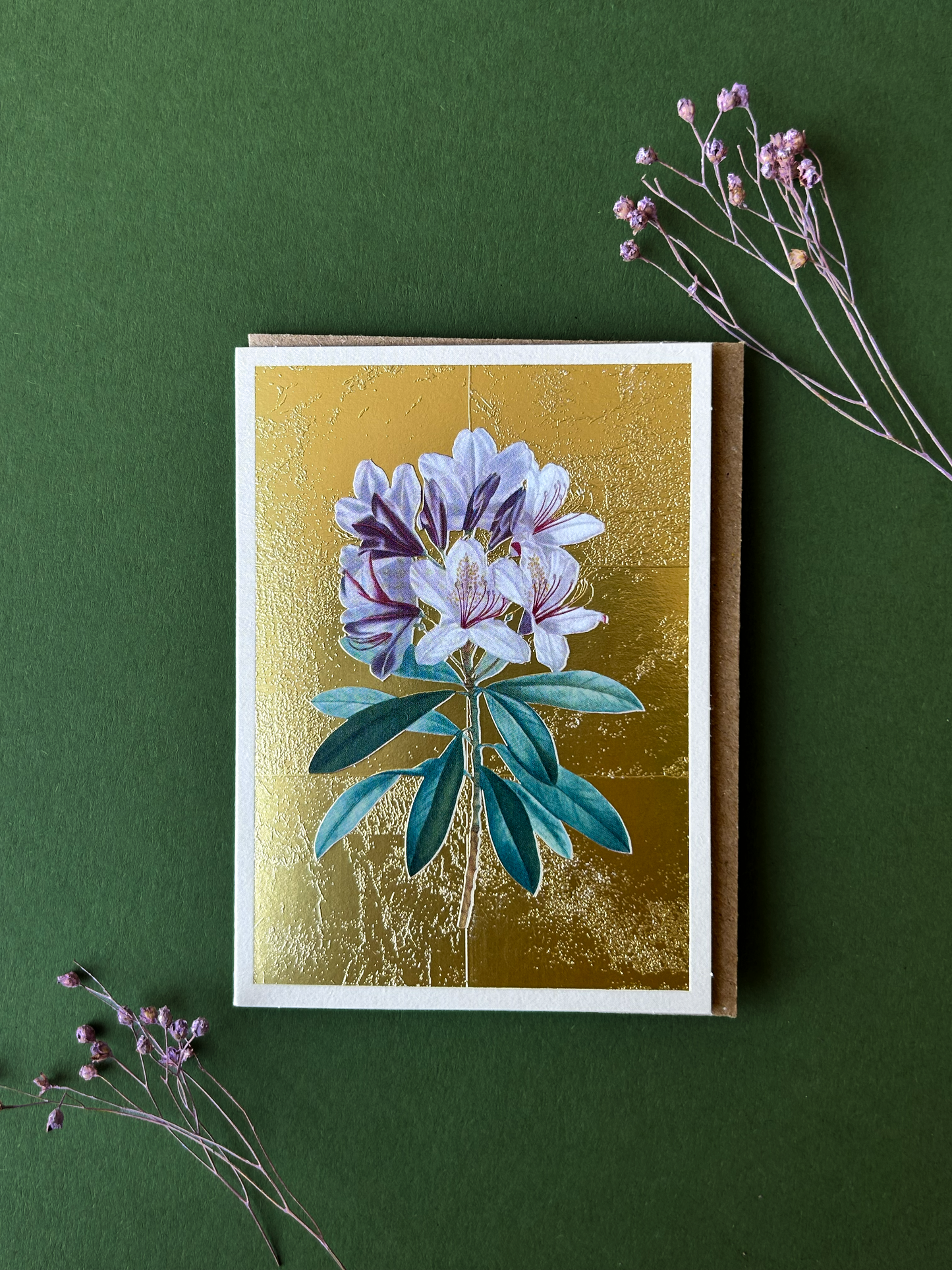 Rhodedendron Mini Greeting Card (14373)