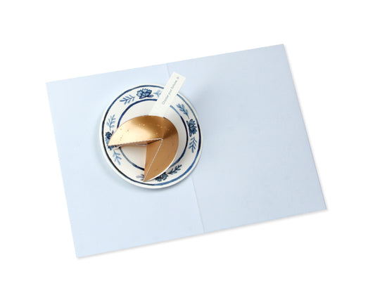 Fortune Cookie 3D Pop Up Greeting Card
