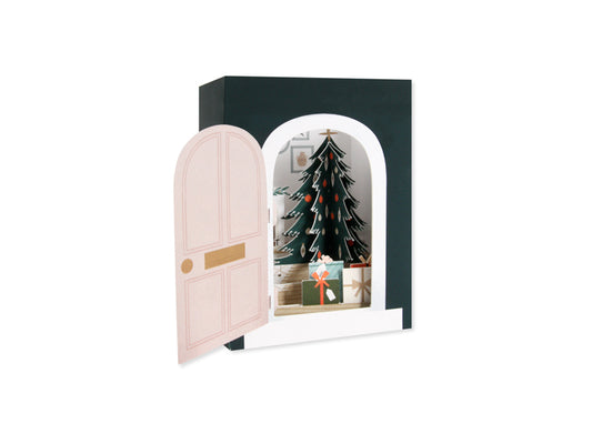 Cozy Room 3D Pop Up Greeting Card