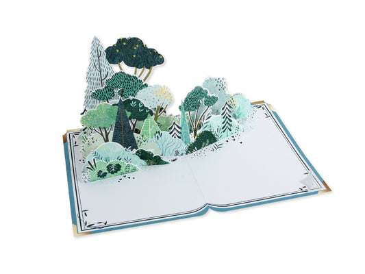 New Chapter 3D Pop Up Greeting Card