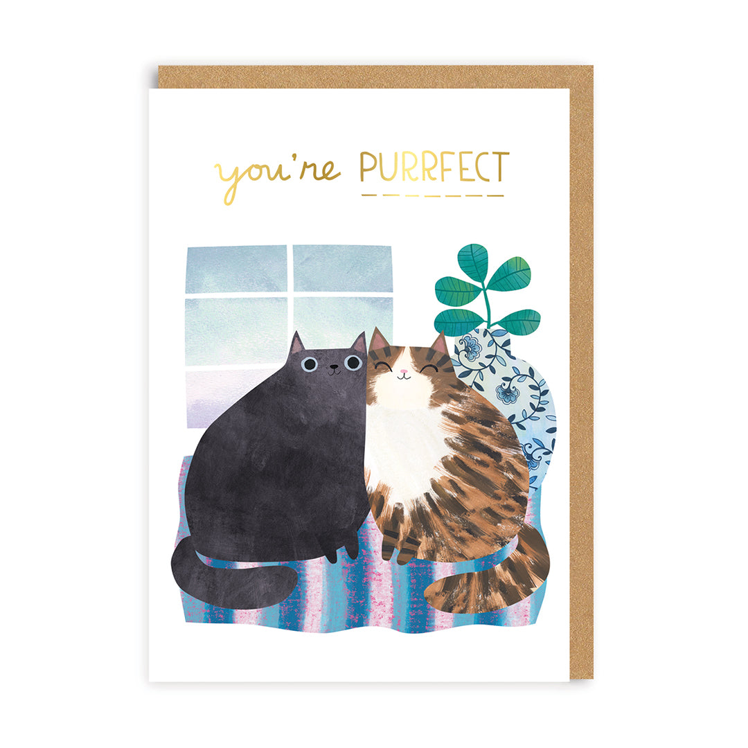 Anniversary Cats Greeting Card