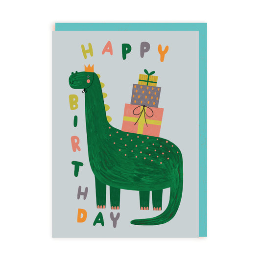 HBD Cute Dinosaur Greeting Card
