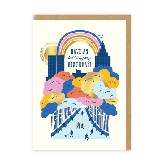 Have An Amazing Birthday City Greeting Card