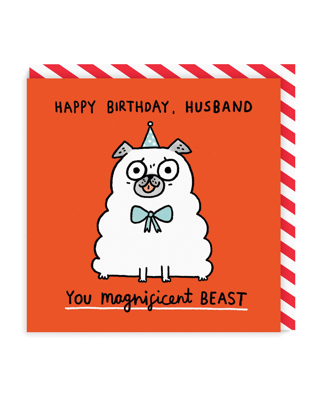 Magnificent Beast Square Greeting Card