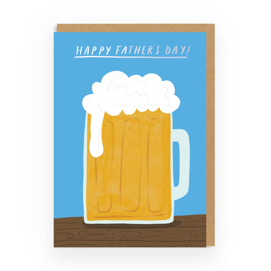 Father's Day Pint Greeting Card