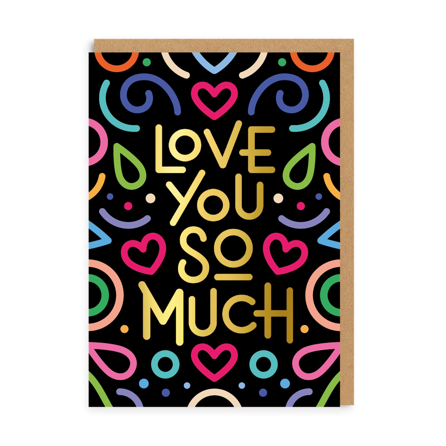 Love You So Much Greeting Card