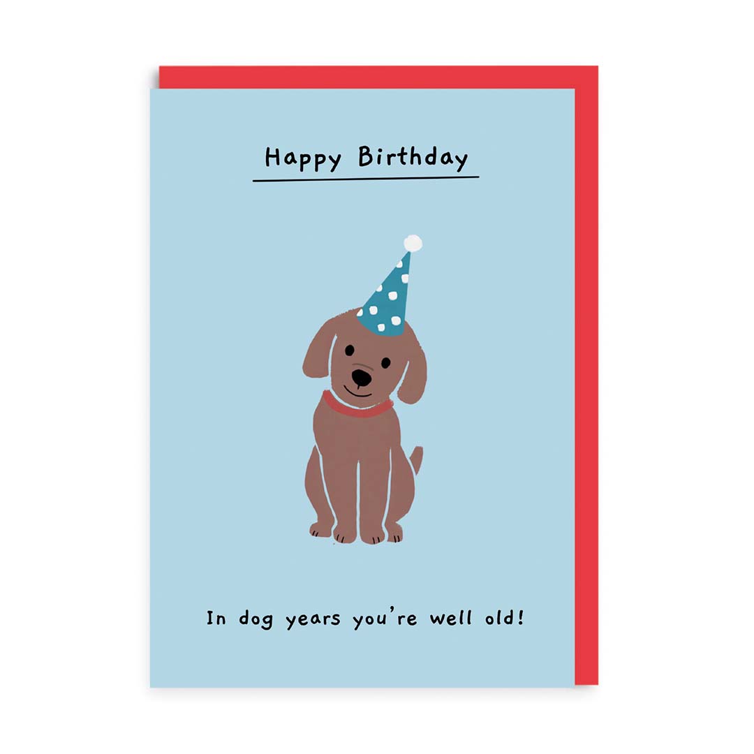 Dog Years Greeting Card