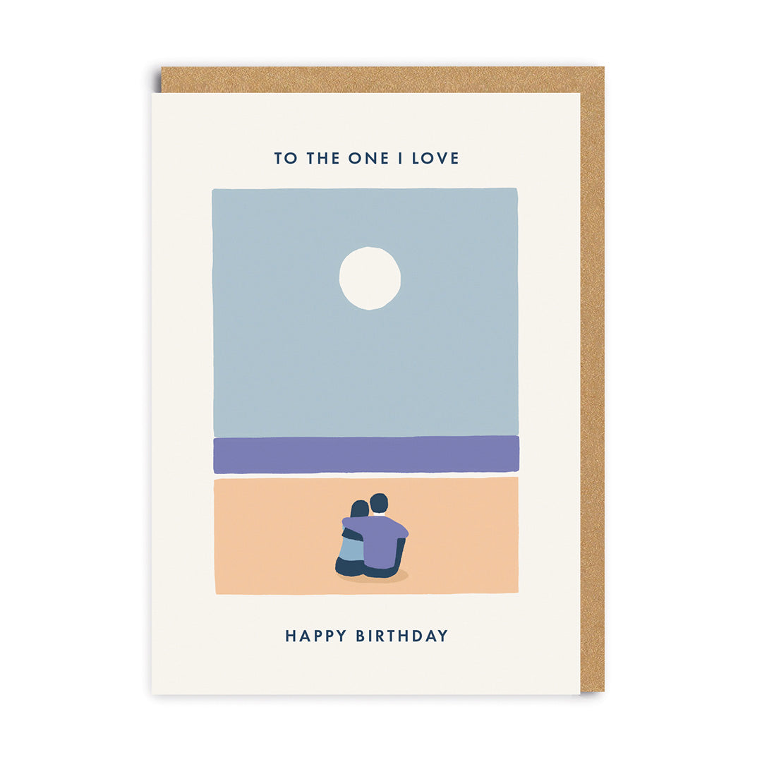 To The One I Love Birthday Card