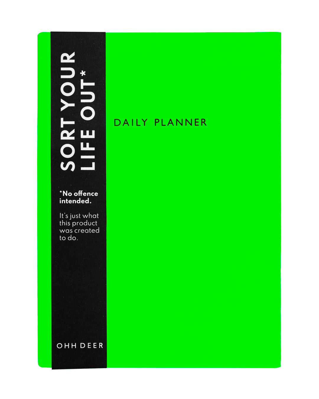 Neon Green Daily Planner