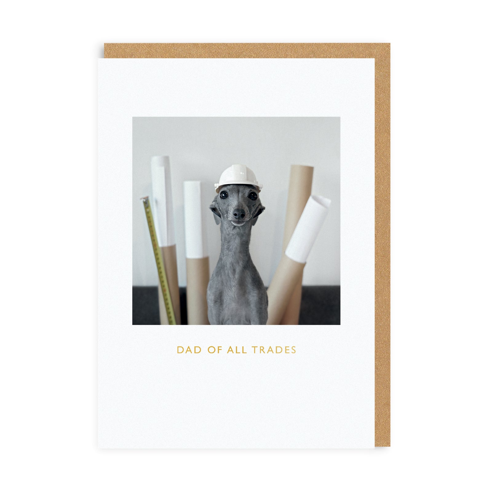 Fathers Day Dora The Dog Builder Greeting Card